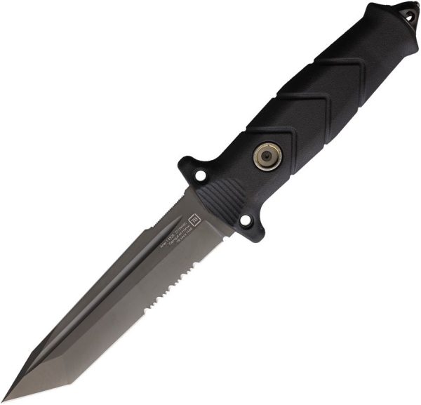 TB Outdoor Vengeur Survival Fixed Blade Knife Black Tanto