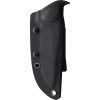 Defcon Fixed Blade D2 Tool Steel 4" Gray Blade Black Kydex Sheath