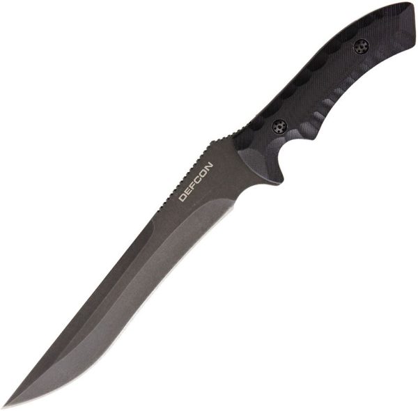 Defcon Hydra Fixed Blade D2 - 14.25 inches Black