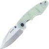Defcon Linerlock Jade Folding Knife 14C28N Stainless Steel