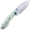 Defcon Linerlock Jade Folding Knife 14C28N Stainless Steel