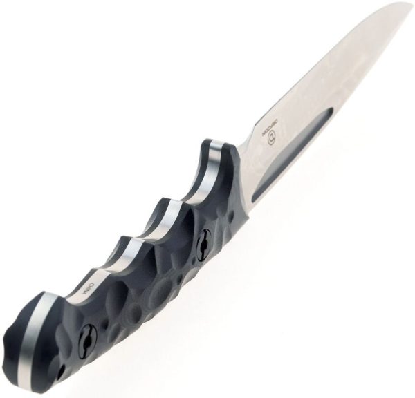 Defcon Tactical Fixed Blade D2 Steel Black G10 Handle Kydex