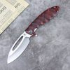 Defcon Tactical Linerlock Red 14C28N Stainless Folding Knife