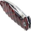 Defcon Tactical Linerlock Red 14C28N Stainless Folding Knife