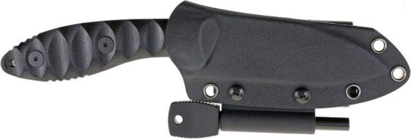 Defcon Tactical Fixed Blade 14C28N Sandvik Black G10 9"