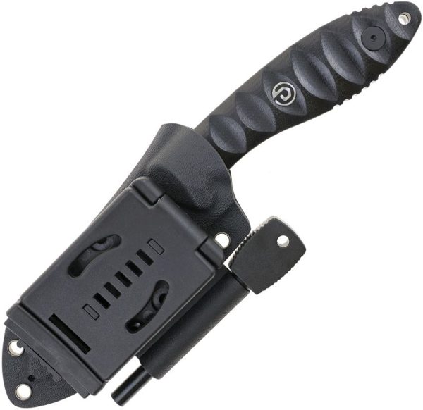 Defcon Tactical Fixed Blade 14C28N Sandvik Black G10 9"