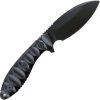 Defcon Tactical Fixed Blade 14C28N Sandvik Black G10 9"