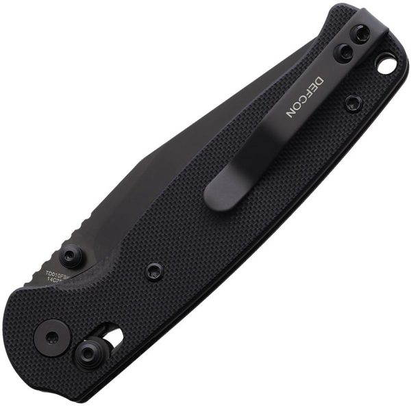Defcon Ultra Lite Axis Lock - 3 inch Black 14C28N