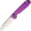 Defcon Tier 1 Button Lock Purple Aluminum Folding Knife