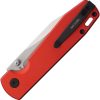 Defcon Tier 1 Button Lock Red Aluminum Folding Knife