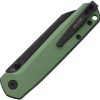 Defcon Tier 2 Button Lock OD Green Folding Knife 14C28N Steel