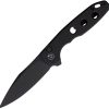Defcon Ghost Button Lock Black Folding Knife 14C28N Sheepsfoot
