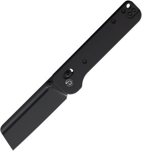 Defcon Pivot Lock Black Folding Knife 14C28N Cleaver Blade