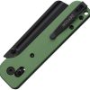 Defcon Pivot Lock Green 3" 14C28N Folding Knife Cleaver