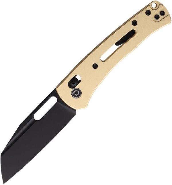 Defcon Axis Lock Tan Folding Knife 14C28N Sandvik Blade