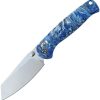 Defcon Artifact Axis Lock Folding Knife 14C28N Blue White