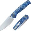 Defcon Artifact Axis Lock Folding Knife 14C28N Blue White