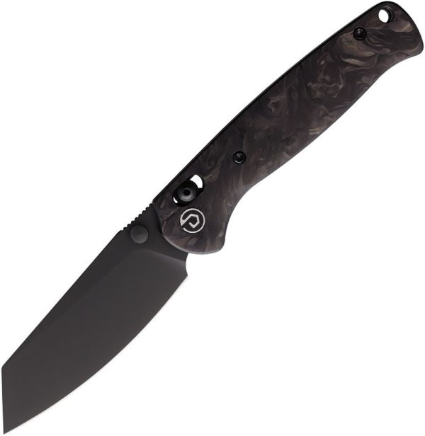 Defcon Artifact Axis Lock Carbon Fiber Folding Knife 14C28N