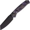 Defcon Artifact Axis Lock Purple Carbon Fiber Folding Knife