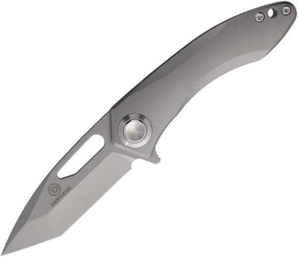 Defcon Cardington Button Lock Folding Knife M390 Titanium