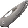Defcon Cardington Button Lock Folding Knife M390 Titanium
