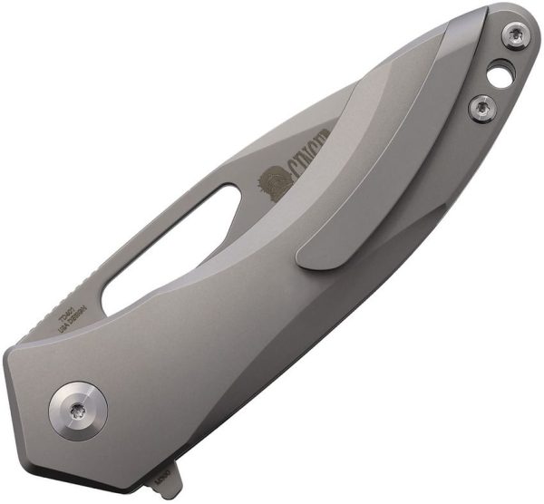 Defcon Cardington Button Lock Folding Knife M390 Titanium