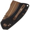 Kansept Korvid V Crossbar - Black G10 Rose Gold