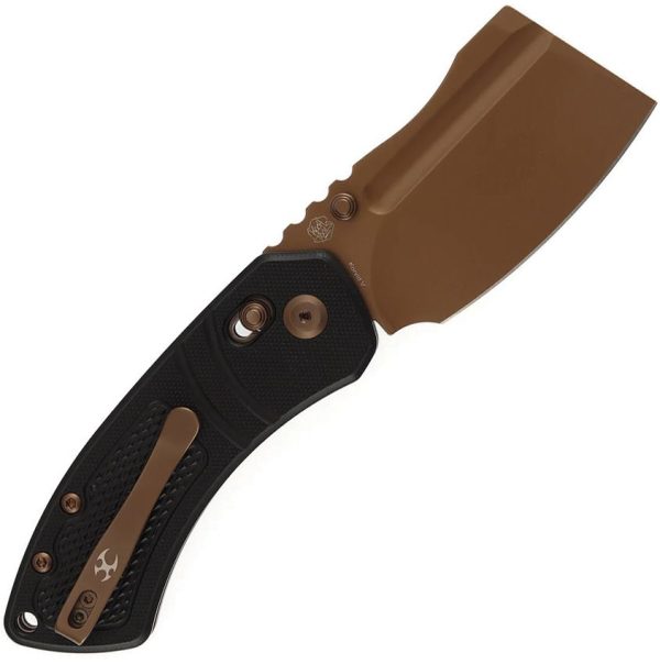 Kansept Korvid V Crossbar - Black G10 Rose Gold