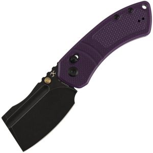 Kansept Korvid V Crossbar - Purple G10 BlackWash