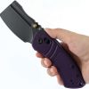 Kansept Korvid V Crossbar - Purple G10 BlackWash