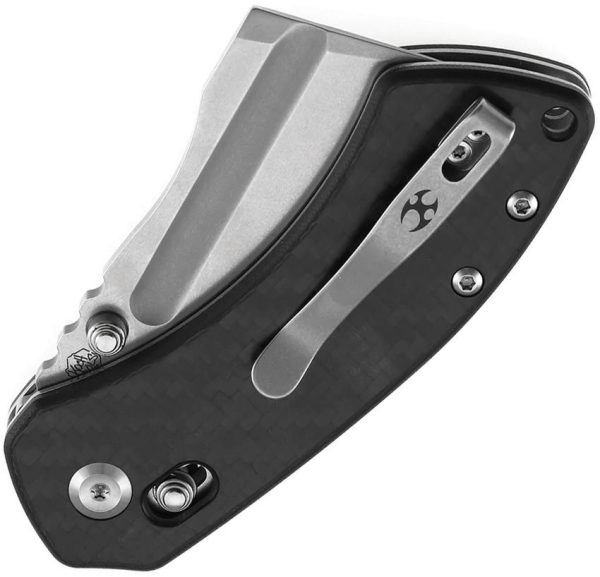 Kansept Korvid V Crossbar Lock Folding Knife - CF Handle