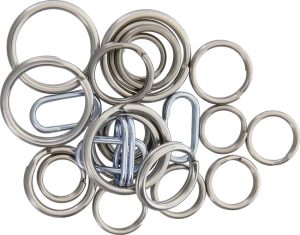 TEC Accessories Split Ring Kit #1 24-Piece Assortment