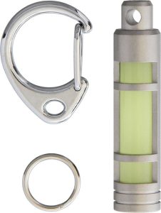TEC Accessories Embrite Glow Fob Stainless - 1.5 inches