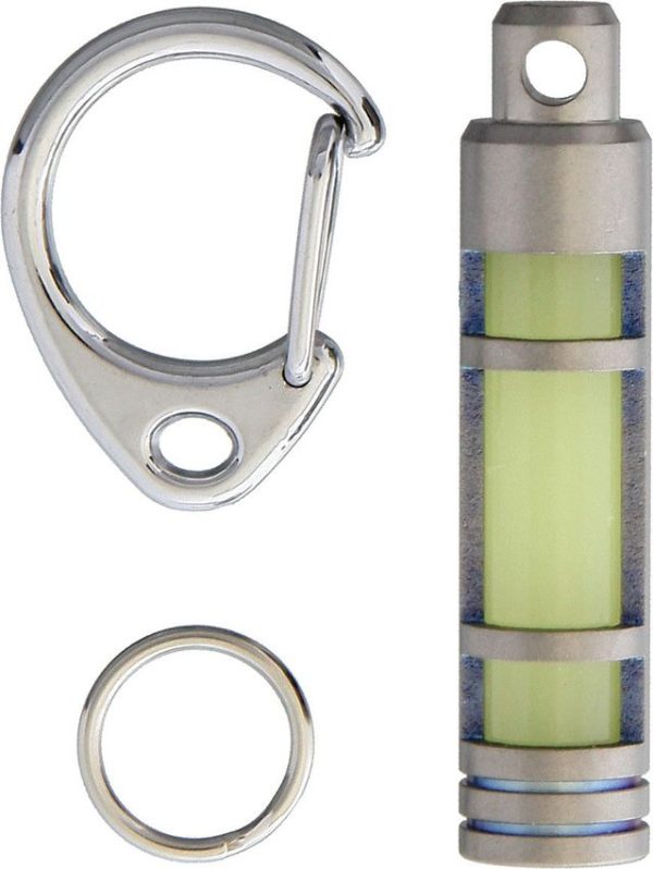TEC Accessories Embrite Glow Fob Titanium - 1.5 inches
