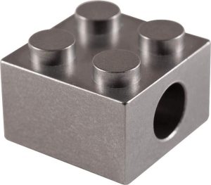 TEC Accessories T-Brick Titanium Lanyard Bead