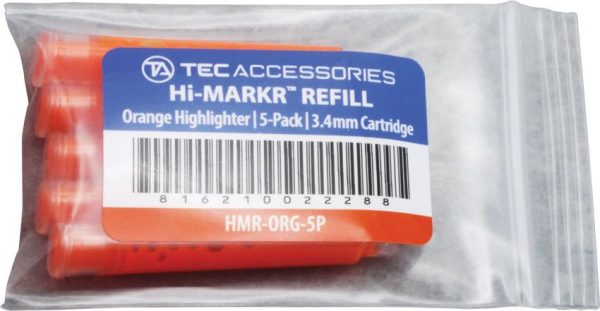TEC Accessories Hi-MARKR Refill Orange 5-Pack