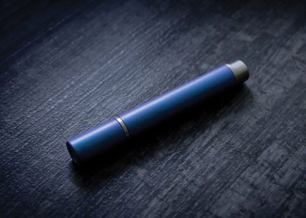 TEC Accessories Hi-MARKR Ti Blue Raspberry Tactical Pen EDC