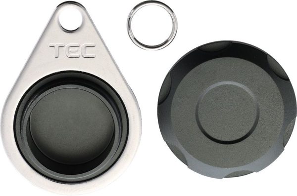 TEC Accessories Micro Vault Container Gray Aluminum