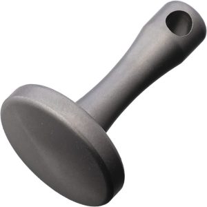 TEC Accessories Zipper Pull Bead Blast Titanium