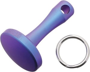 TEC Accessories Zipper Pull Blue Titanium