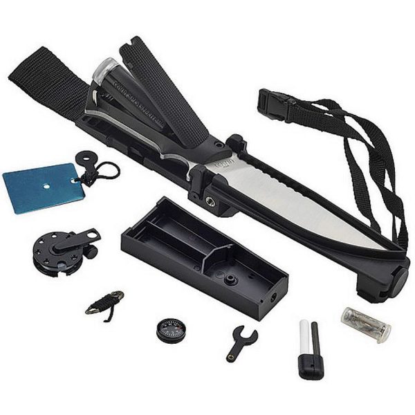 Tekna Wilderness Edge System Fixed Blade Survival Knife 420HC