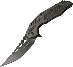 Tac Force Linerlock A/O Gray - Camo Handle