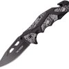 Tac Force Linerlock A/O Camo - Glass Breaker