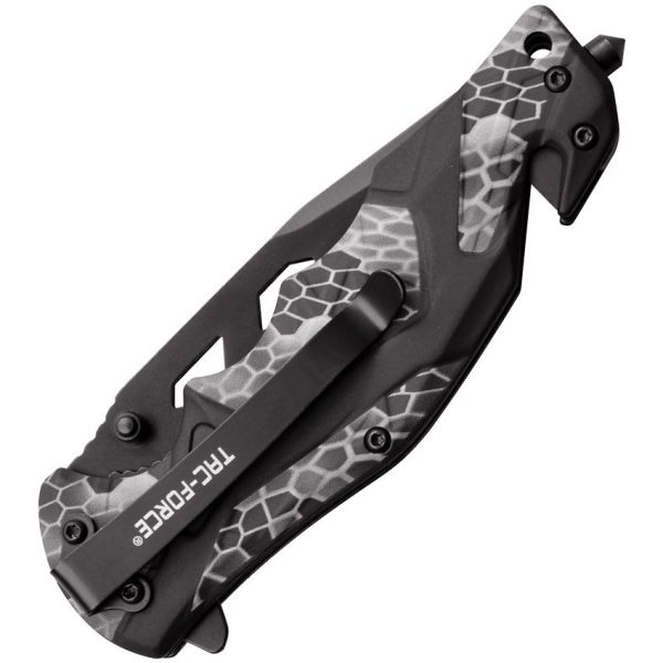 Tac Force Linerlock A/O Camo - Glass Breaker