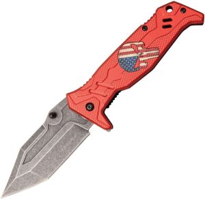 Tac Force TF1025 Linerlock A/O Red Tanto