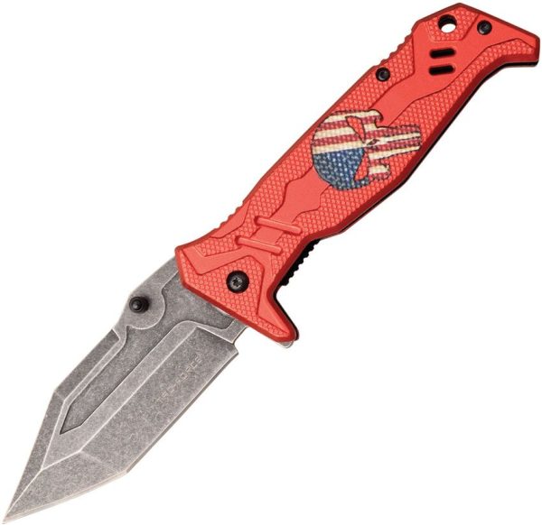 Tac Force TF1025 Linerlock A/O Red Tanto