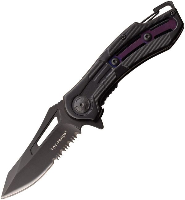 Tac Force TF1026 Framelock A/O Purple Insert