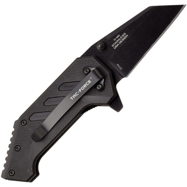 Tac Force TF1032 Linerlock A/O Black G10