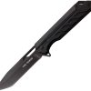 Tac Force Linerlock A/O Assisted Tanto - Black