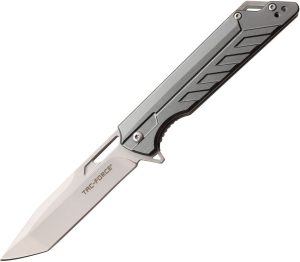 Tac Force Linerlock A/O Assisted Tanto - Gray